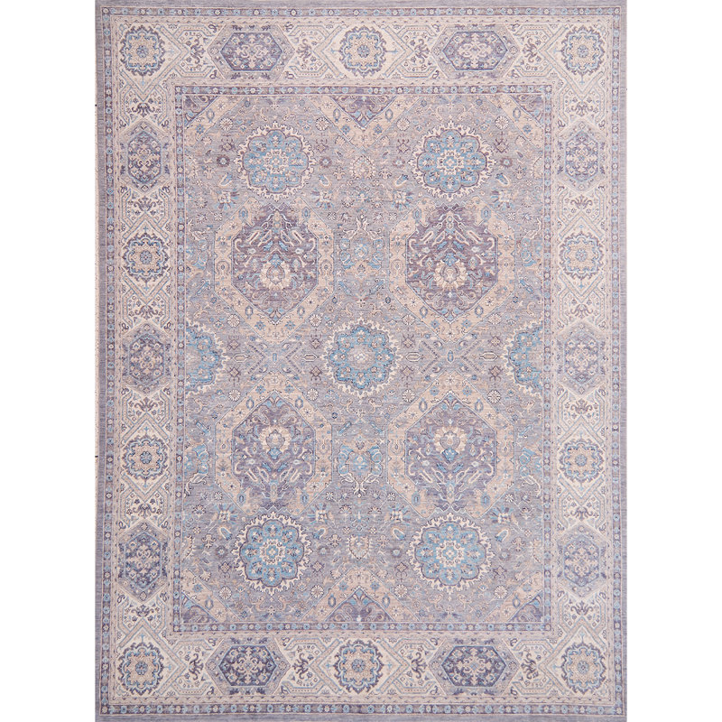Ziegler 3000 Hand Knotted Wool Oriental Area Rug in Ivory