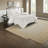 Elegant Tufted Cotton Bedding Sets, Off-white, Style