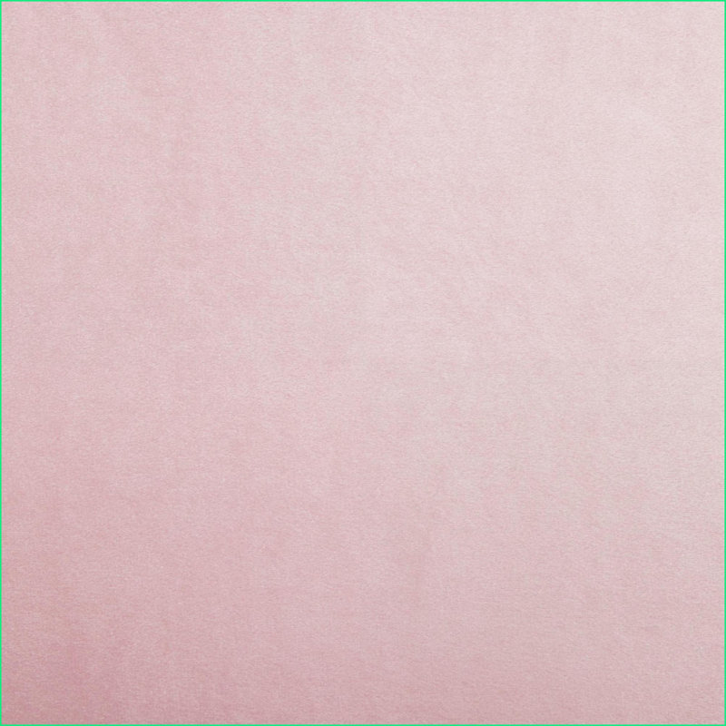 Repose-pieds avec rangement, banc classique en velours avec coussin, rose | Structure en bois | Bordure noire, Velours rose