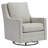 Kambria Upholstered Swivel Armchair-691422995