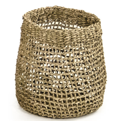 Panier en en rotin tissé
