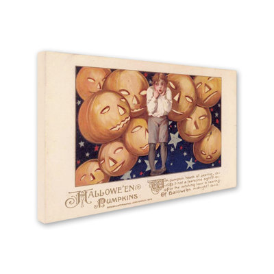 « Halloween chaudron » par vintage Apple-impression sur toile