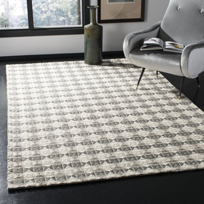 Tapis à carreaux performance tissé à la main Eisenhauer Natura