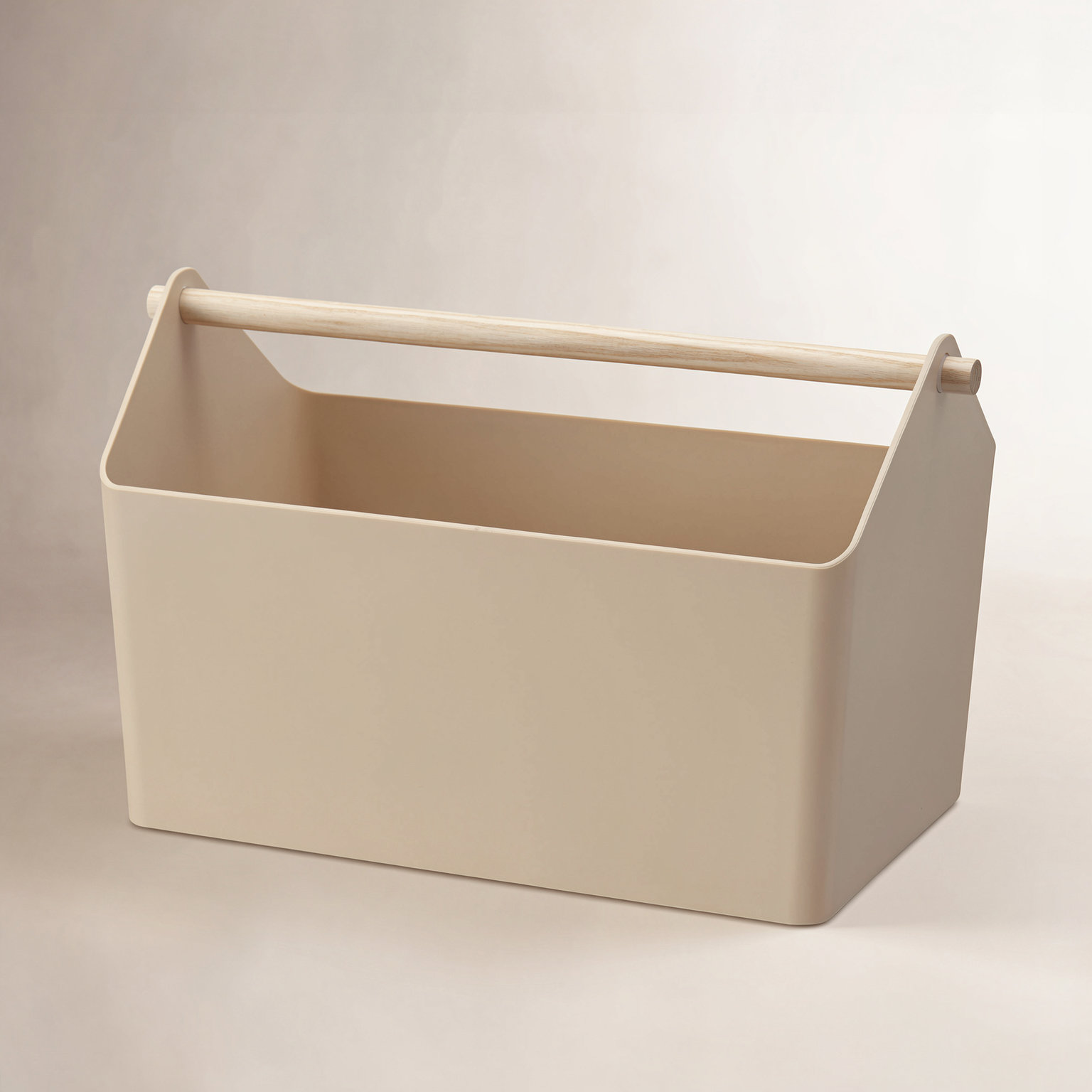 Storage Organizer Bin, Beige
