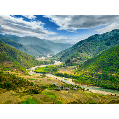 Punakah Mountain Valley Print by Mark Paulda