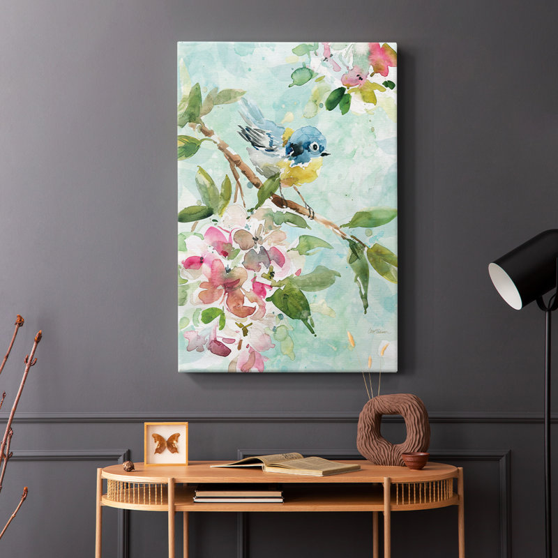 Asbury Garden Song I -Gallery Wra envelopped Cavas, H 18 po x l 12 po