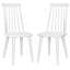 Chaise d'appoint en bois massif Rolde-803254008