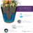 Self-Watering Dot TruDrop Plastic Pot Planter-81746607-81746610