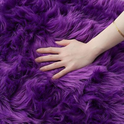 Faux Sheepskin Indoor Rug