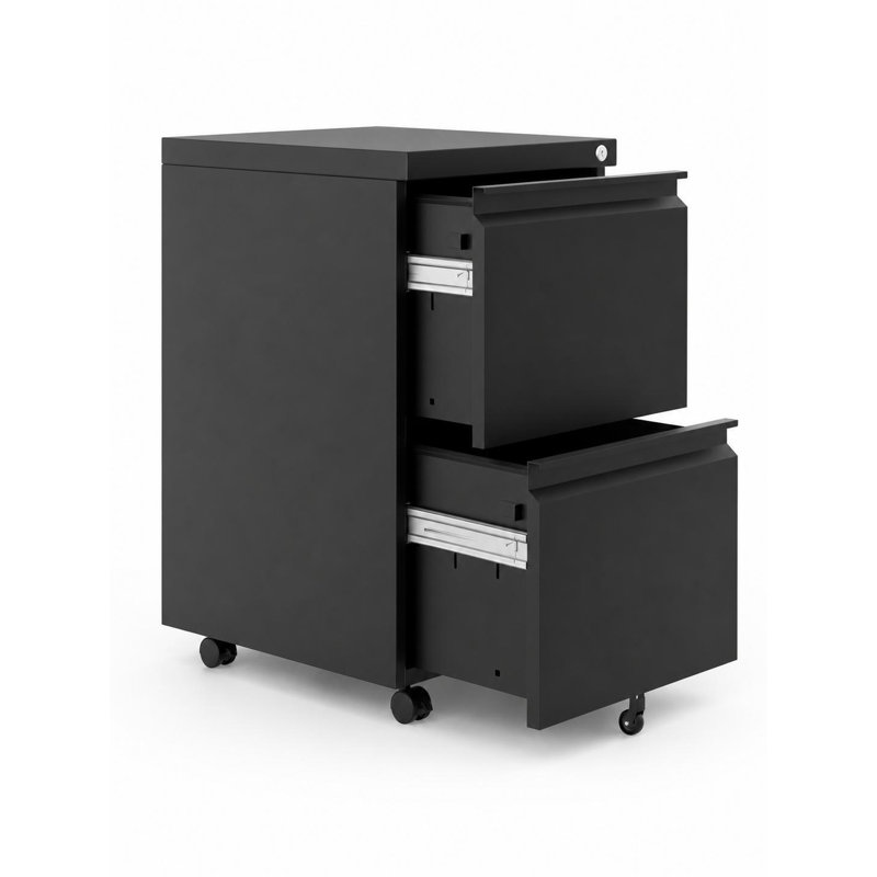 File Cabinet, Black