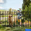 Clôture de jardin décorative en métal H 36 po x l 28 po, 5 panneaux, longueur totale de 11,6 pi, clôture pliante pour parterres de fleurs, cours, chiens et barrières pour animaux-110897121-129687547
