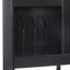 Armoire tourne-disque avec rangement en vinyle Arden