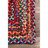 Handmade Braided Bohemian Cotton Multicolor Area Rug-2038346314