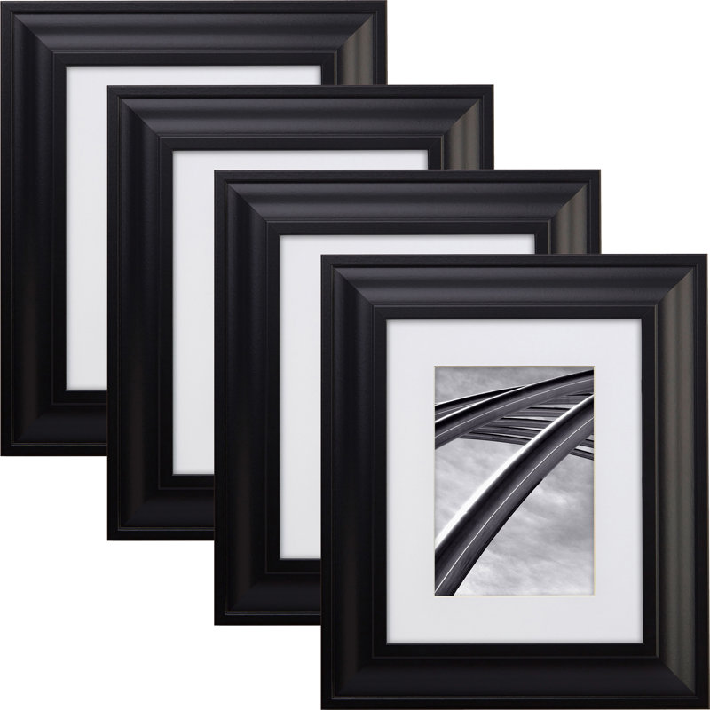 Ensemble de cadres photo noirs Nobuyasu, 11 po x 17 po emmêlé à 8 po x 12 po