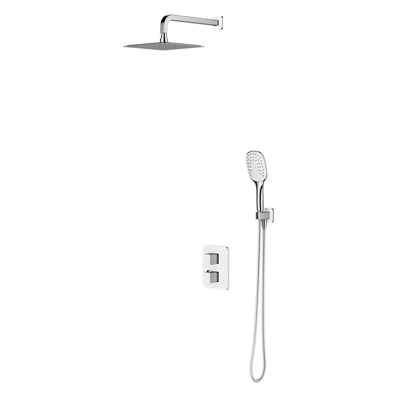 Elvin Thermostatic Shower with Dual Shower Head