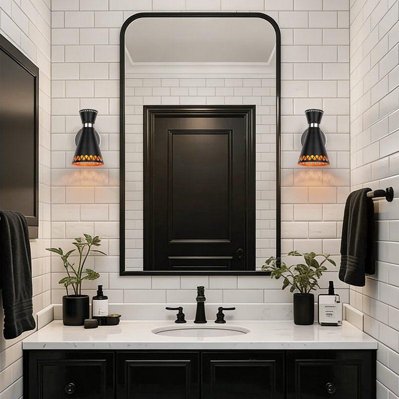 Modern 1-light Flared Shape Wall Sconce