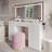 Selina Extra-Large Premium Vanity Table With Integrated Speakers And Luxury Storage-106057669