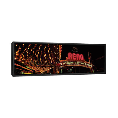 Reno arche, reno, washoe county, nevada, états-unis, reproduction de photo sur toile tendue