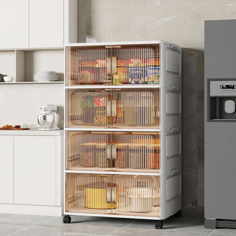 Collapsible Storage Bins With Lids