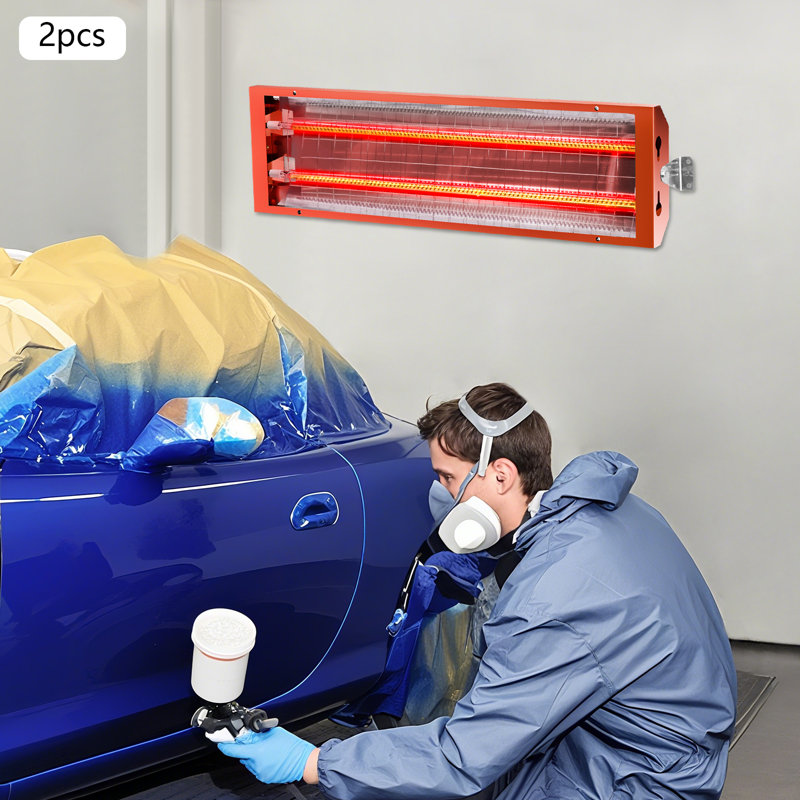 2pcs Work Light Paint Curing Lamp