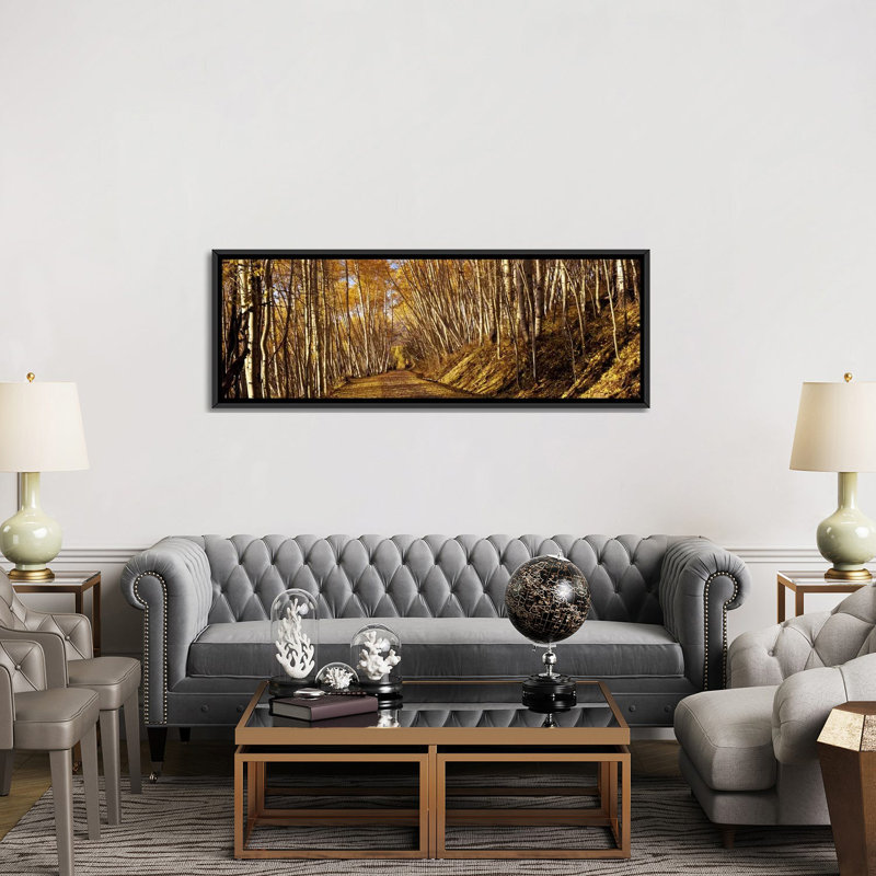 Reproduction de photo sur toile, H 20 po x l 60 po x P 1,5 po, Toile avec cadre noir