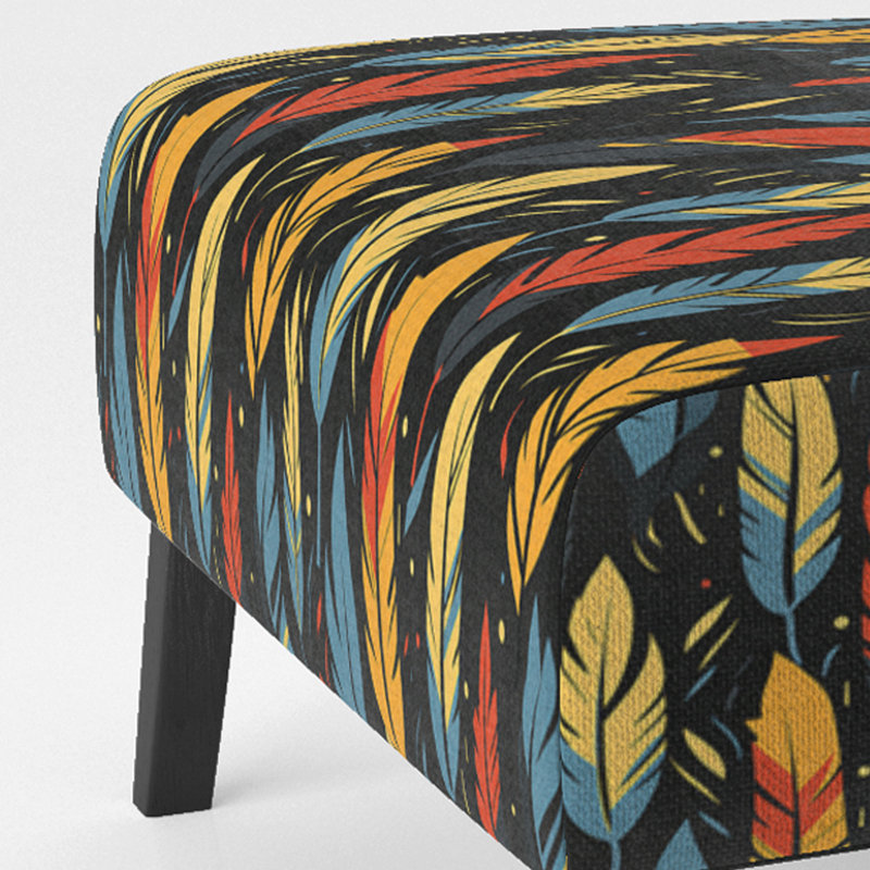Fauteuil de chambre rembourré Feather Tribal Fusion