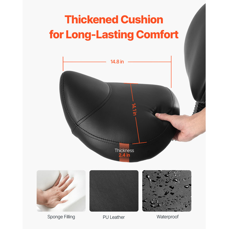 Backed Adjustable Height Ergonomic Active Stool