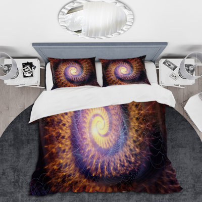 Ensemble de housse de couette moderne Spiral