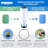 Swimline HydroTools 40 Sq Ft Extra Flo 5 Element Cartridge Pool Filter Tank