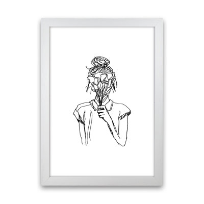 Left Hand Flower Girl by Carissa Tanton - Print