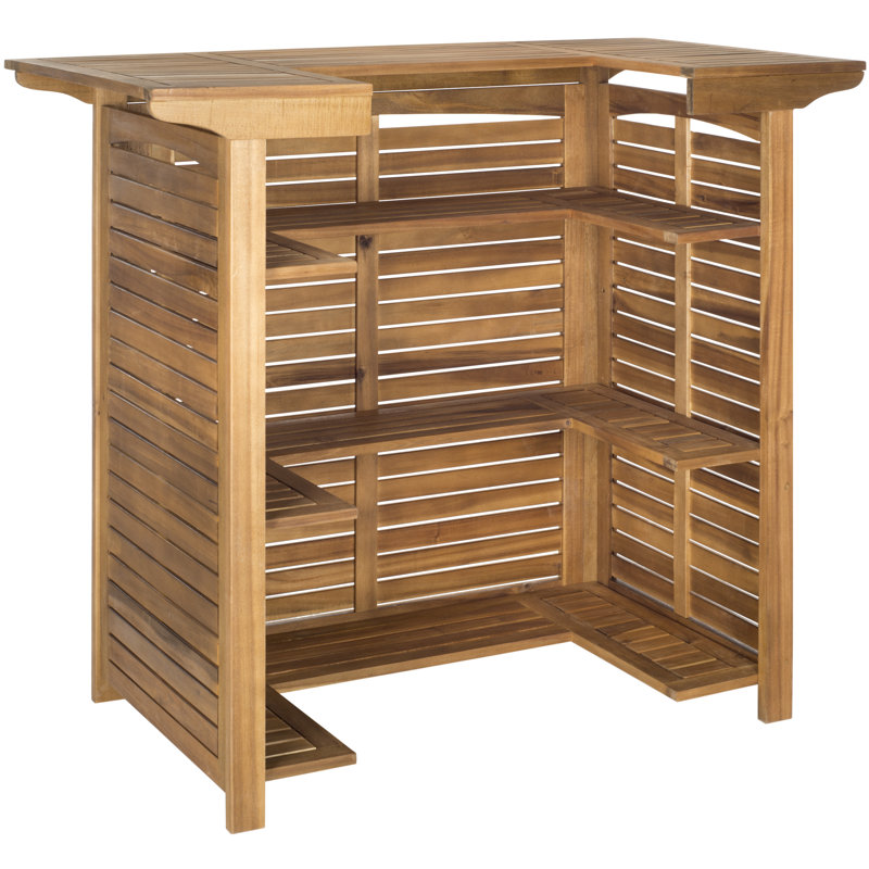 Hammonds Solid Wood Bar Counter, Natural