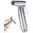 Elongated Hand Held Bidet with Faucet