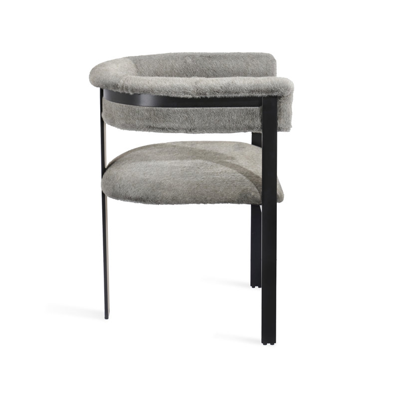 Darcy Upholstered Arm Chair, Pewter