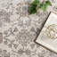 Tapis lavable à la machine à motif floral rétro SpinClean de Deadra-2112238728