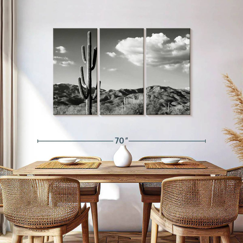 Harnek Saguaro Cactus Sunrise, 36" H x 57" W