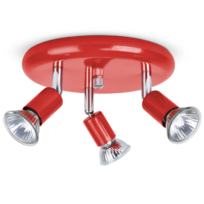 Elen Spotlight, Red, No Bulb