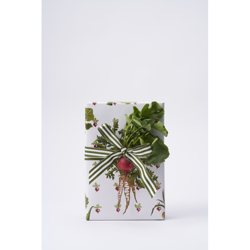 Green Grocer Wrapping Paper