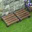 Rundelle Wood Weather Resistant Plant Stand