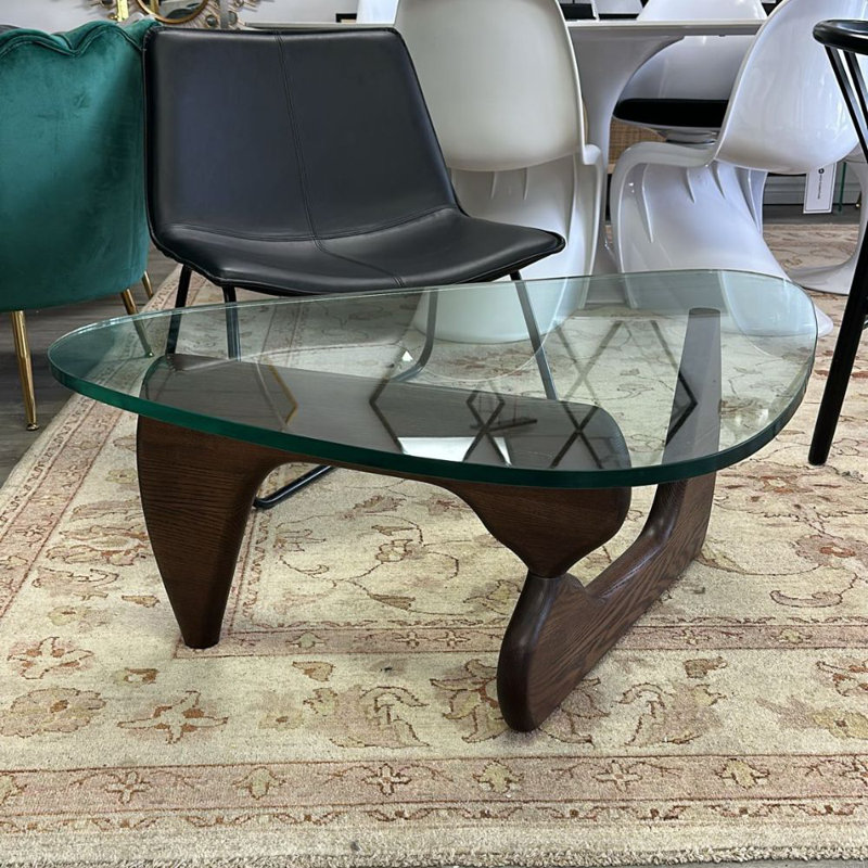 Fiske Glass Top Coffee Table