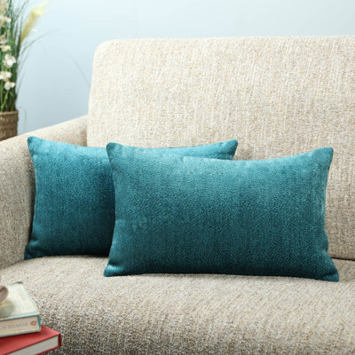 Housse de coussin pebble jacquard (ensemble de 2)