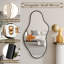 Irregular Metal Framed Wall Mirror, Asymmetrical Mirrors for Bathroom-1211189290-1211189291
