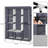 Portable Wardrobe Storage Organizer – Non-woven Fabric Closet , Tool-free Assembly & Dustproof Cover, Space-saving For Bedroom/apartment