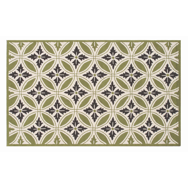 Geometric Indoor Rug, Rectangle 8' x 10'