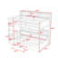 Lit superposé simple en bois avec tablettes Halsy Kids-1581899259