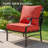 Asfand 5-7- Person Patio Conversation Set with Optional Ottoman-101302750-101628598