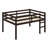 Full Size Low Loft Bed With Ladde