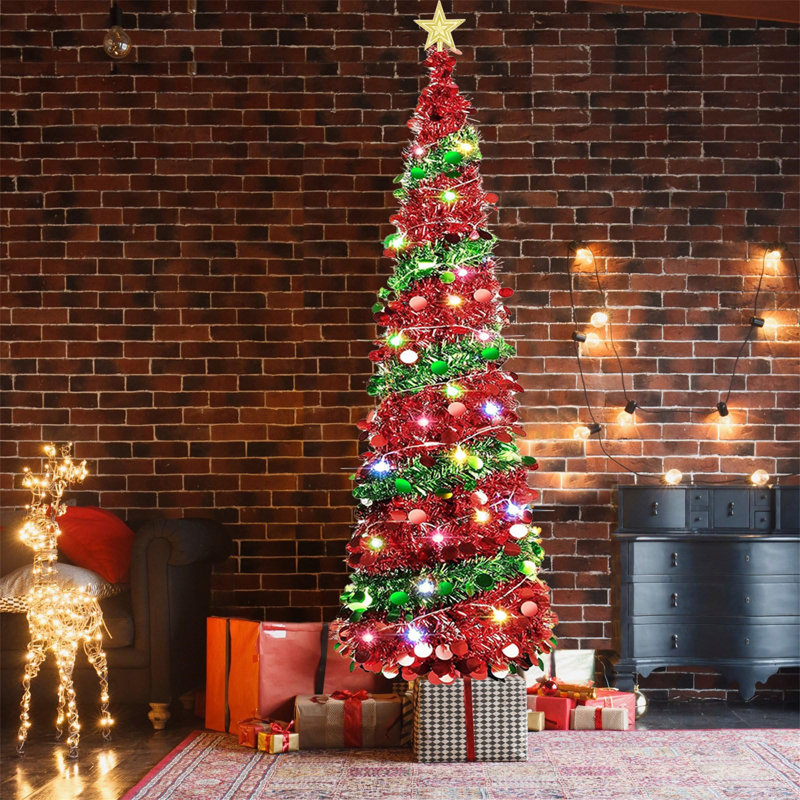 Lighted Artificial Christmas Tree