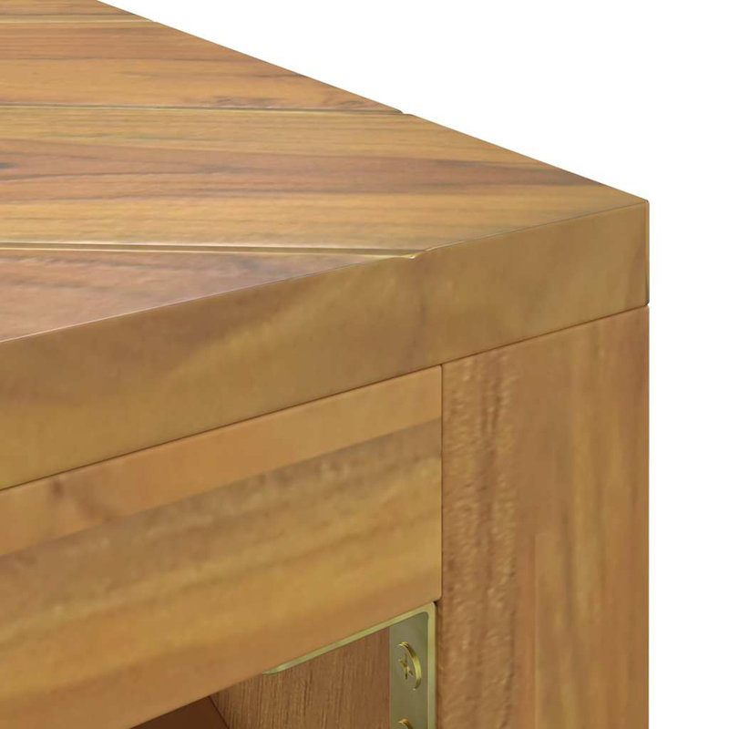 Gerlad Solid Wood Coffee Table