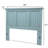 Kolya - Solid Wood Headboard - Queen - Bleu Finish-259016156-259016144