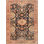 Antique Hand Knotted Wool Oriental Area Rug in Black